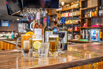 alcohol bar drinks