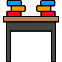 School Desk Icon