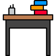 School Desk Icon