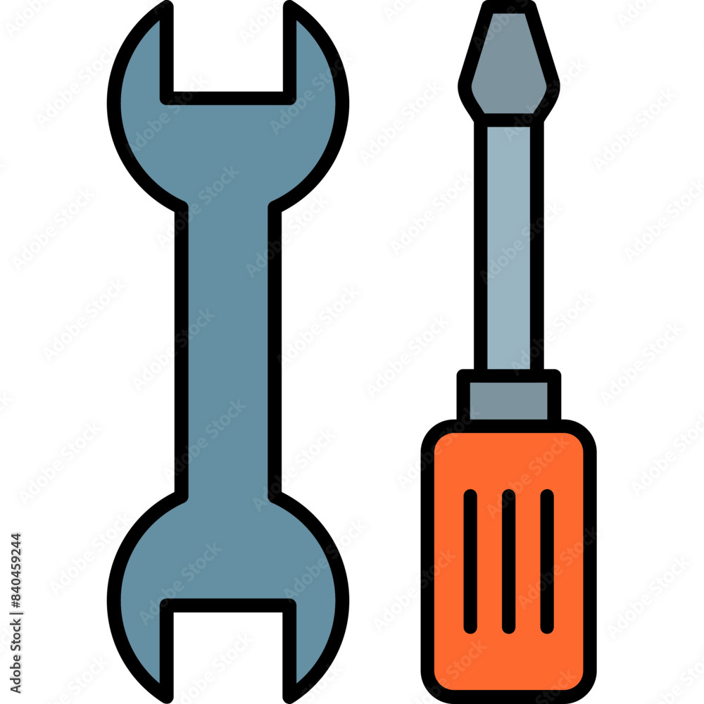 Wall mural Tools Icon