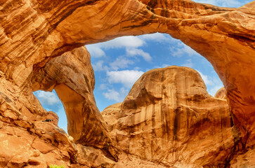 Landscape in Arches National Park, Utah, United States