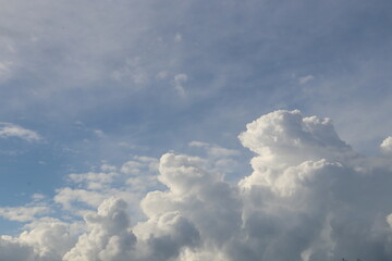 a picture of beautiful summer sky