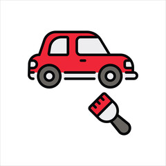 Paint vector icon