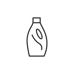 Detergent bottle icon. Simple detergent bottle icon for social media, app, and web design. Vector illustration.