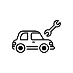 Car Repair vector icon