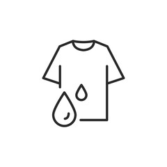 Soaking icon. Simple soaking icon for social media, app, and web design. Vector illustration.