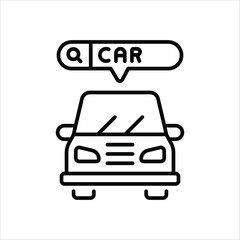 Browsing vector icon