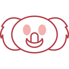 Obraz premium Koala Icon