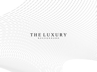 Premium background design with gray gradient white diagonal stripe pattern. Vector white horizontal template for business banner, invitation background, luxury voucher, gift certificate, etc.