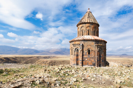 Armenian Church of St. Gregory of the Abughamrents, Ani Archaeological site, Kars, Turkey Minor