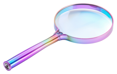 PNG Magnifying glass white background reflection fragility.