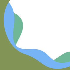 Colorful wavy background