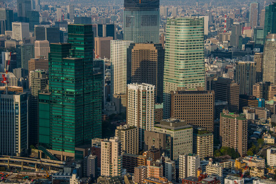 View over Tokyo from the Mori Tower, Roppongi Hills, Tokyo, Honshu