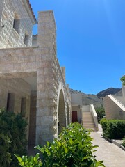 old house in the village Greece architect