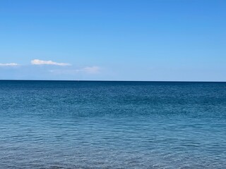 blue sky and sea