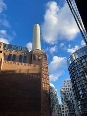 Battersea power station London landscape