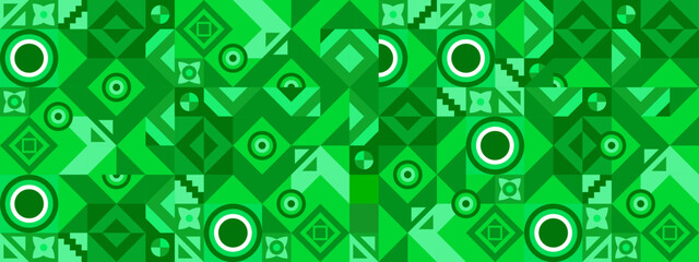 Abstract Geometric Shapes Background