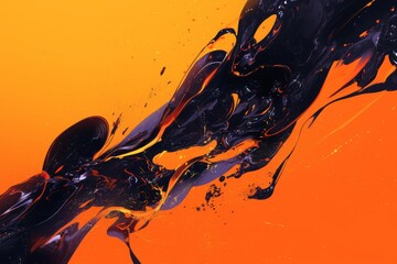 Colorful abstract water droplets in various style