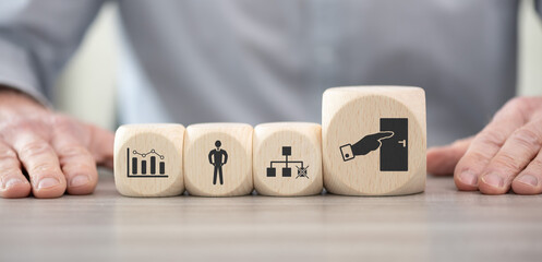 Concept of job loss