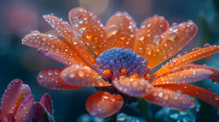 Naklejka premium A close-up of nature valley wildflowers