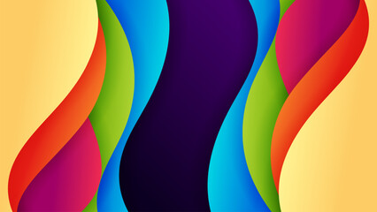 Vector abstract background with soft gradient color on background .Vector background for wallpaper. Eps 10