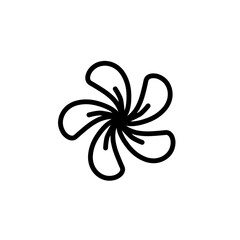 Flower Line Icon