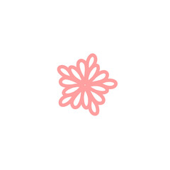 Flower Line Icon