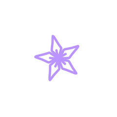 Flower Line Icon