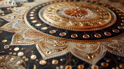 Obraz premium festival, indian, religion, knot, holiday, culture, traditional, greeting, hinduism, relation, celebration, brother, sister, card, background, gift, bond, love, happy, india, hindu, podium, creative, 