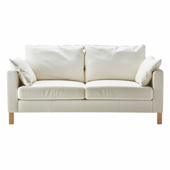 Fototapeta premium sofa on white background