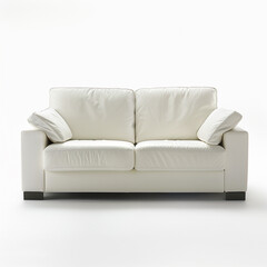 Fototapeta premium sofa on white background