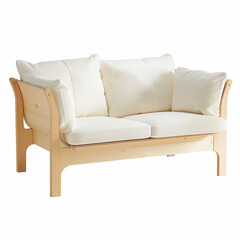 sofa on white background