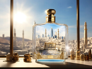 beautiful perfume bottle 