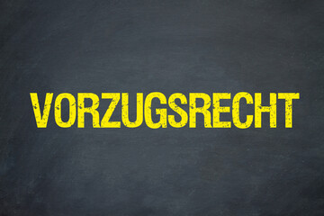Vorzugsrecht	