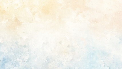Abstract  soft blue watercolor for background. Vector watercolor texture. Hand drawn beige abstract vector background. Template for design. Vintage grunge surface. 
