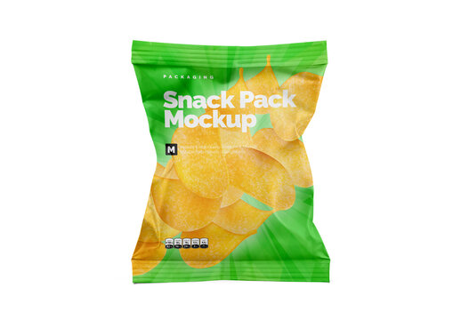 Snack Package Mockup
