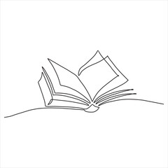 Draw a continuous line of a notebook