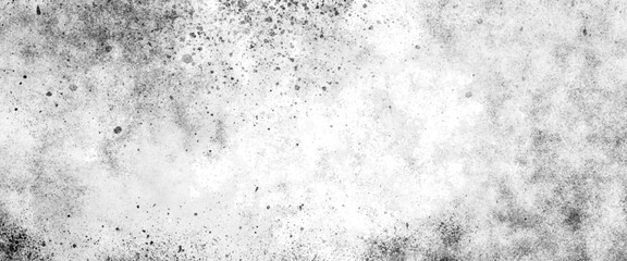 Vector white grunge texture design on cement background.