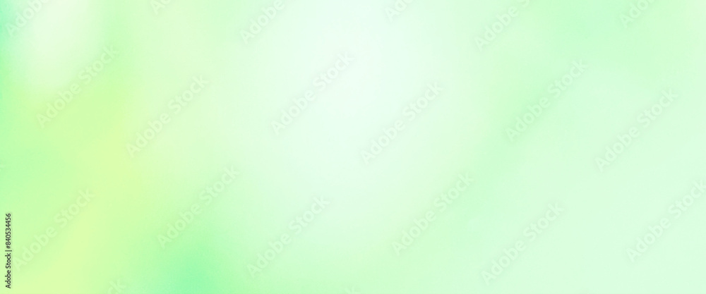 Poster Vector white and soft green smooth blurred abstract background.