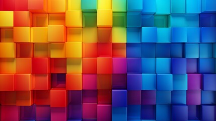 Rainbow Kaleidoscope: Symmetrical Pride Background Bursting with Vibrant Colors