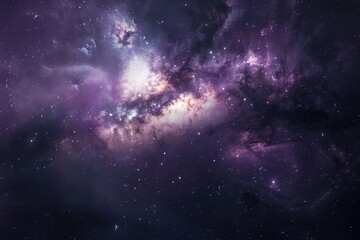 Celestial scenes of outer galaxy