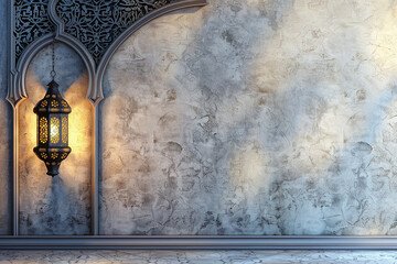 beautiful and attractive islamic background for ramdan kareem and eid celebrating generated by AI