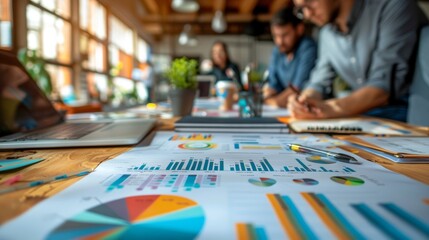 Collaborating with the business team on analyzing financial data and marketing growth reports, presenting and brainstorming a strategy plan together