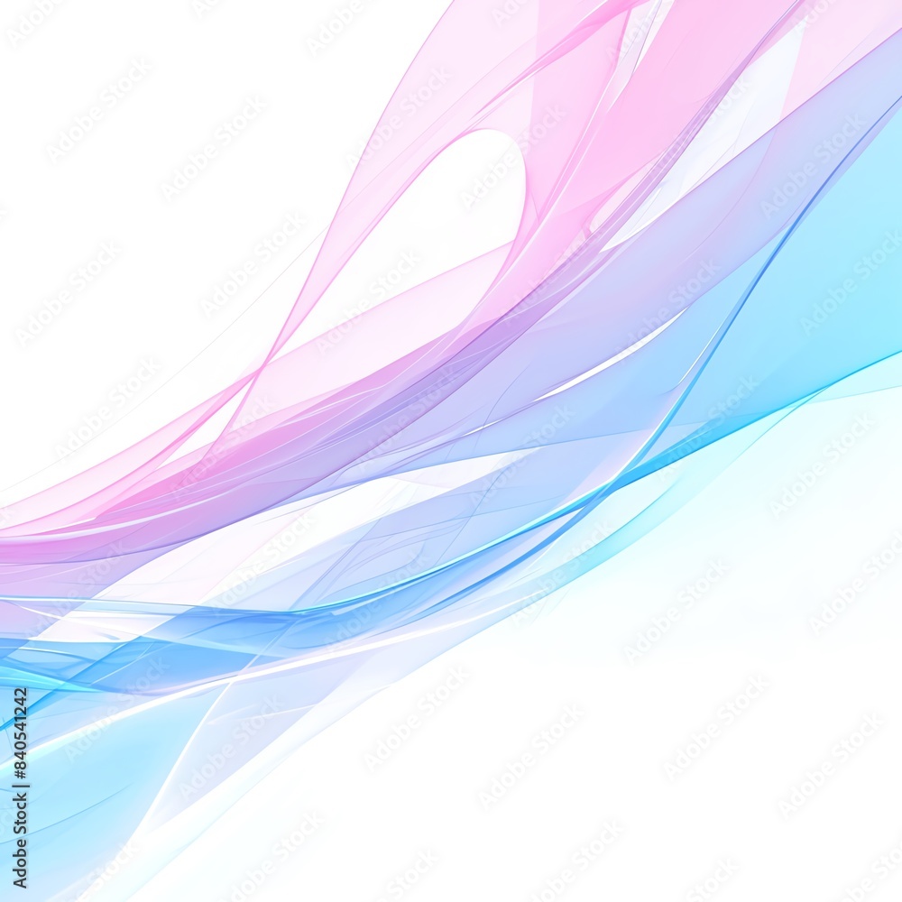 Poster abstract wave background with soft pastel colors of pink and blue. fluid and modern design perfect f