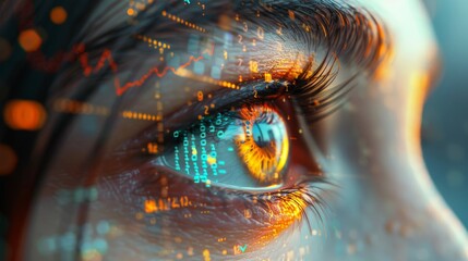 In this project we developed a human eye and high-tech concept, a screener for traders and a digital transformation technology strategy. It also included a Cryptocurrency financial systems concept, a