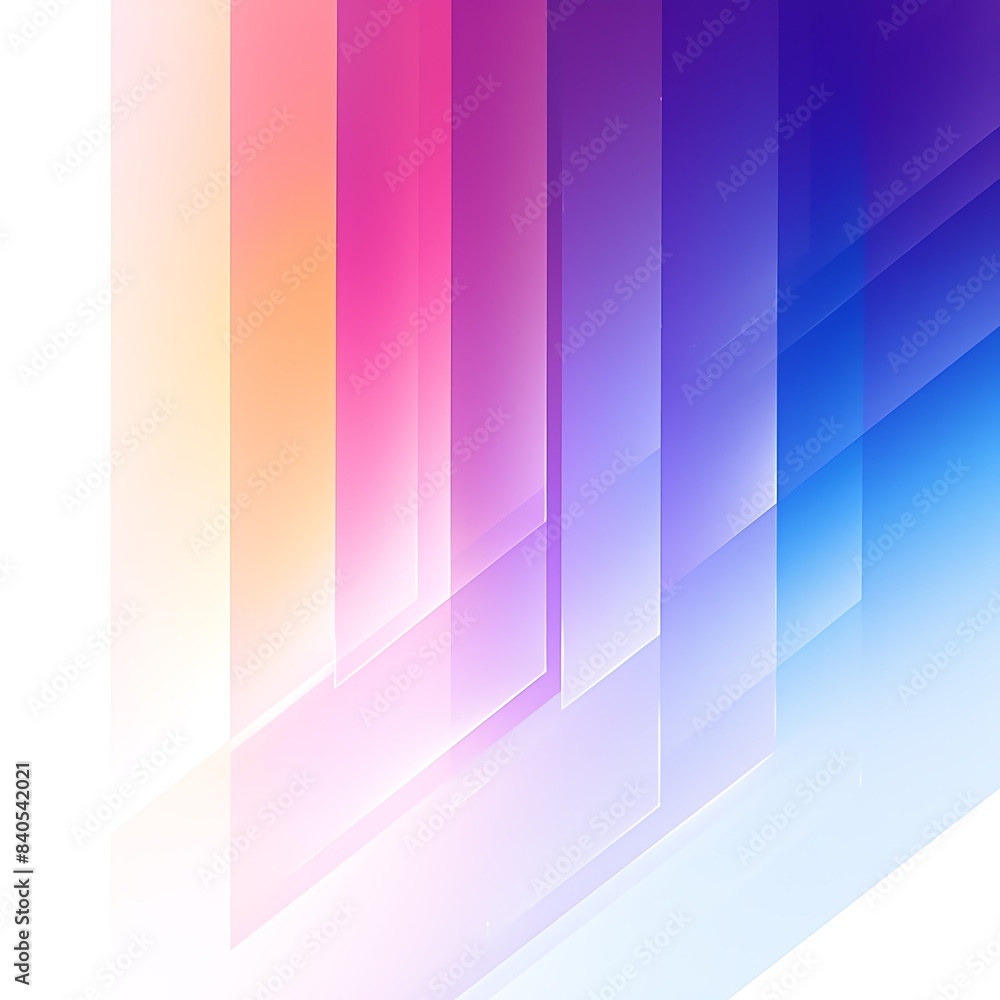 Poster abstract colorful geometric background with gradient hues. perfect for design, presentations, web, a