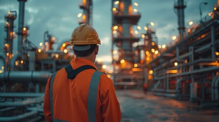 Engineer with extensive oil refinery experience working on oil industry projects