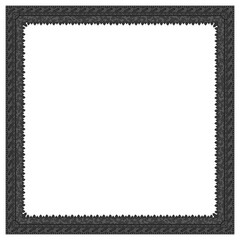 Gothic stylised ornamental frame. Floral patterned decoration.