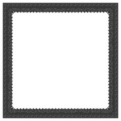 Gothic stylised ornamental frame. Floral patterned decoration.