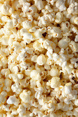 White Buttered Popcorn with Salt